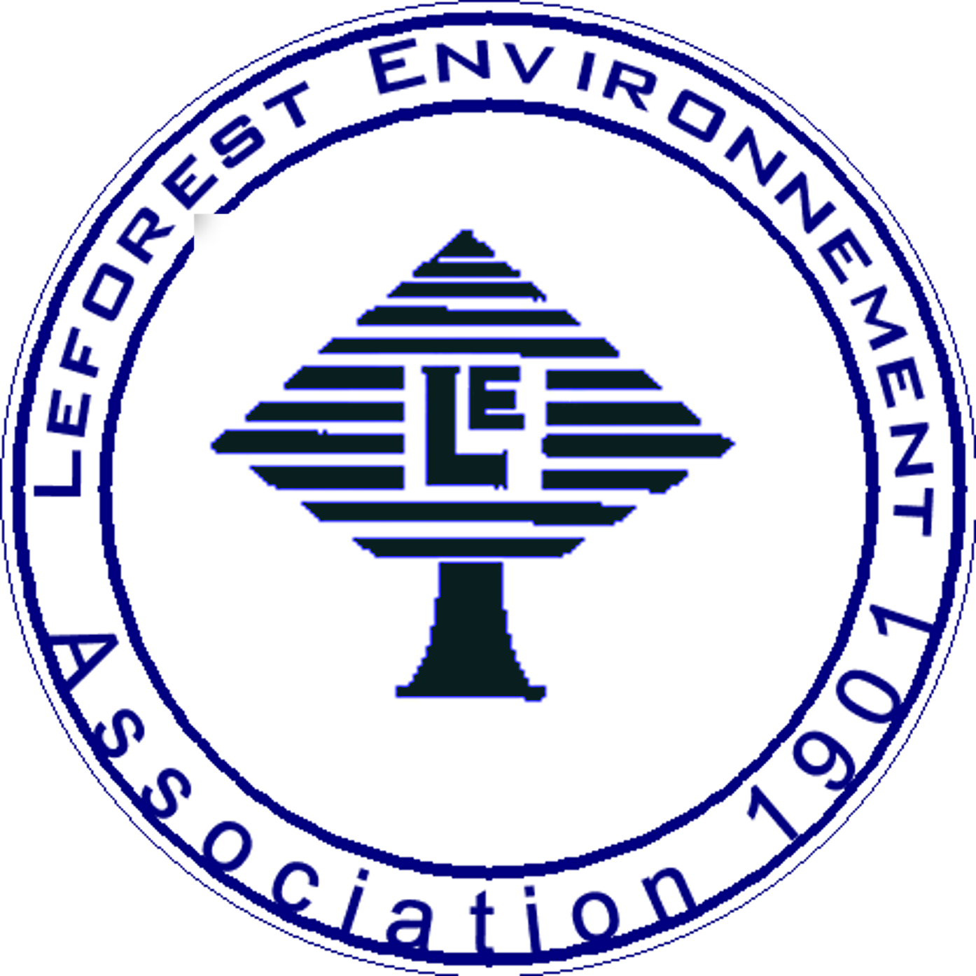 Logo leforest environnement noir
